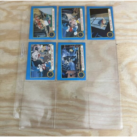 1991 Topps Tiny Toon Adventures 88 Card Set 77 Base cards & 11 stickers - Picture 8 of 9